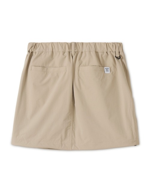 Pacific GOLF CLUB(パシフィックゴルフクラブ)の「DRAWSTRING BALLOON SKIRT(スカート・レディース・ベージュ/オリーブ・S/M/L)」の4枚目の写真