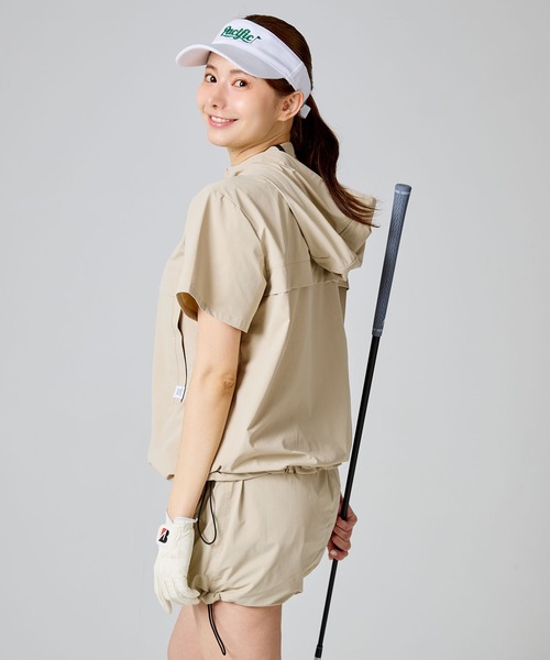 Pacific GOLF CLUB(パシフィックゴルフクラブ)の「DRAWSTRING BALLOON SKIRT(スカート・レディース・ベージュ/オリーブ・S/M/L)」の16枚目の写真