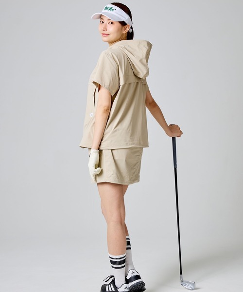 Pacific GOLF CLUB(パシフィックゴルフクラブ)の「DRAWSTRING BALLOON SKIRT(スカート・レディース・ベージュ/オリーブ・S/M/L)」の19枚目の写真