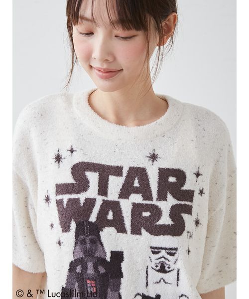 gelato pique(ジェラートピケ)の「【STAR WARS】【レディース】スムーズィーキャラクタージャガードプルオーバー(ルームウェア/パジャマ・レディース・ネイビー/クリーム/ミント・F)」の14枚目の写真