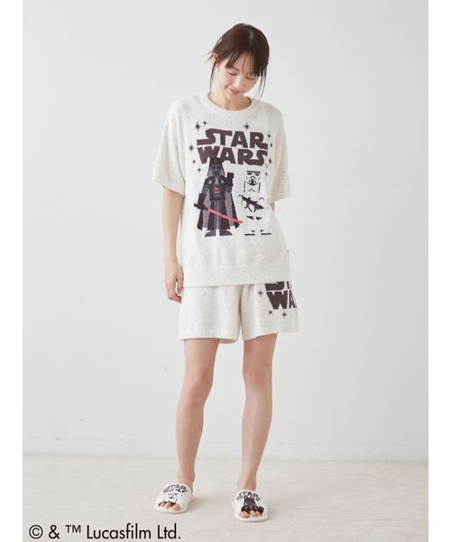 gelato pique(ジェラートピケ)の「【STAR WARS】【レディース】スムーズィーキャラクタージャガードプルオーバー(ルームウェア/パジャマ・レディース・ネイビー/クリーム/ミント・F)」の20枚目の写真