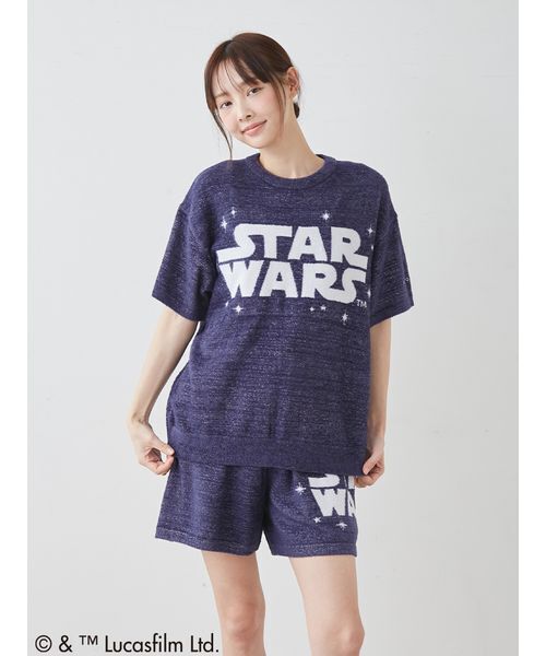 gelato pique(ジェラートピケ)の「【STAR WARS】【レディース】スムーズィーキャラクタージャガードプルオーバー(ルームウェア/パジャマ・レディース・ネイビー/クリーム/ミント・F)」の21枚目の写真