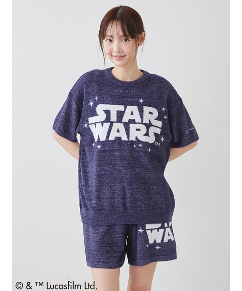 gelato pique(ジェラートピケ)の「【STAR WARS】【レディース】スムーズィーキャラクタージャガードプルオーバー(ルームウェア/パジャマ・レディース・ネイビー/クリーム/ミント・F)」の22枚目の写真