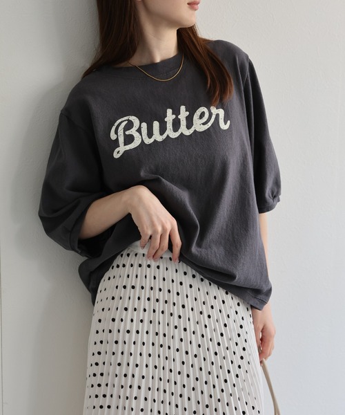 ヴィンテージライク ロゴTee/Tシャツ/半袖スウェット