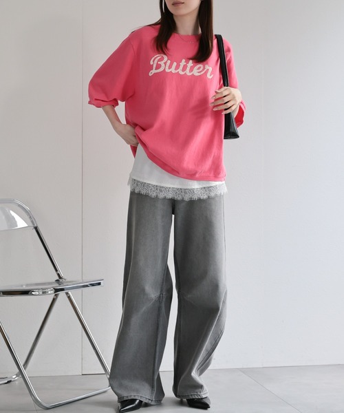 model：162cm 着用サイズ：F