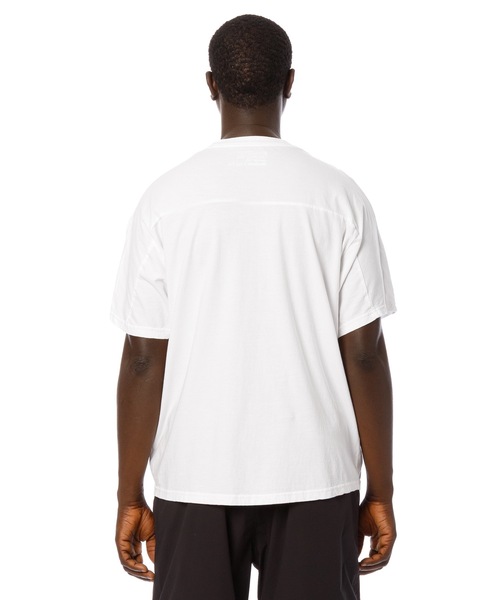 Sandinista(サンディニスタ)の「Overdyed Football Tee / 後染めフットボールTシャツ(Tシャツ/カットソー・メンズ・オレンジ系その他/ベージュ系その他/ホワイト/ネイビー・SMALL/MEDIUM/LARGE)」の17枚目の写真