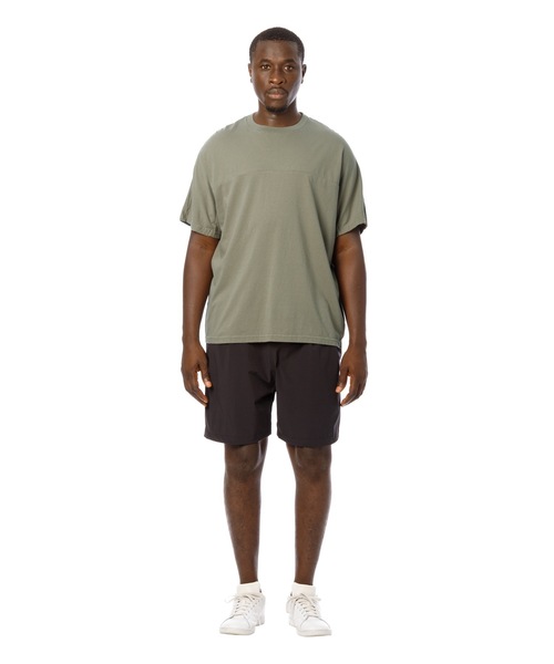Sandinista(サンディニスタ)の「Overdyed Football Tee / 後染めフットボールTシャツ(Tシャツ/カットソー・メンズ・オレンジ系その他/ベージュ系その他/ホワイト/ネイビー・SMALL/MEDIUM/LARGE)」の7枚目の写真