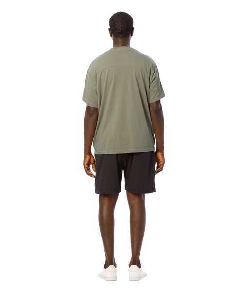Sandinista(サンディニスタ)の「Overdyed Football Tee / 後染めフットボールTシャツ(Tシャツ/カットソー・メンズ・オレンジ系その他/ベージュ系その他/ホワイト/ネイビー・SMALL/MEDIUM/LARGE)」の5枚目の写真