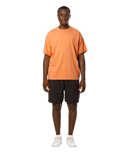 Sandinista(サンディニスタ)の「Overdyed Football Tee / 後染めフットボールTシャツ(Tシャツ/カットソー・メンズ・オレンジ系その他/ベージュ系その他/ホワイト/ネイビー・SMALL/MEDIUM/LARGE)」の8枚目の写真