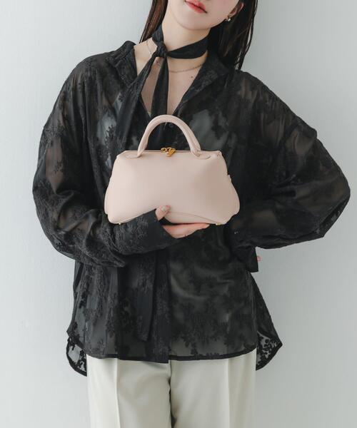 RODE SKO(ロデスコ)の「tov BRANCHIE S(ハンドバッグ・レディース・ブラック/グレー系その他/ピンク・-)」の1枚目の写真