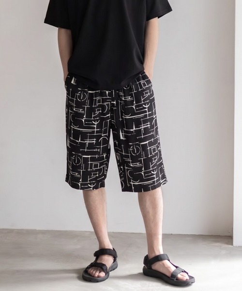 NAVY(ネイビー)の「【SARARI /サラリ】通気性 速乾 レーヨン総柄ステテコ(その他パンツ・メンズ・ネイビー系/サックスブルー系/ブラック系その他2/グリーン系その他/グレー系その他/ブラック系その他/グレー系その他2/ブラウン系その他・M/L/XL/XXL)」の2枚目の写真