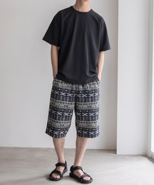 NAVY(ネイビー)の「【SARARI /サラリ】通気性 速乾 レーヨン総柄ステテコ(その他パンツ・メンズ・ネイビー系/サックスブルー系/ブラック系その他2/グリーン系その他/グレー系その他/ブラック系その他/グレー系その他2/ブラウン系その他・M/L/XL/XXL)」の15枚目の写真
