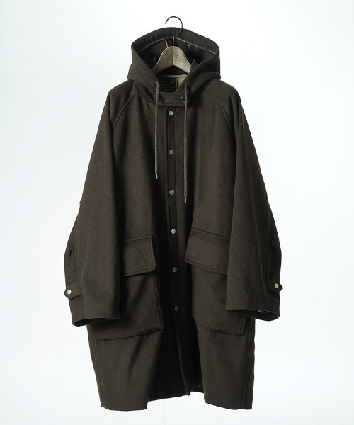 EGO TRIPPING(エゴトリッピング)の「mj11641-BURLY-COAT フードコート(616713)(その他アウター・メンズ・オリーブ/ブラック・48/46)」の11枚目の写真