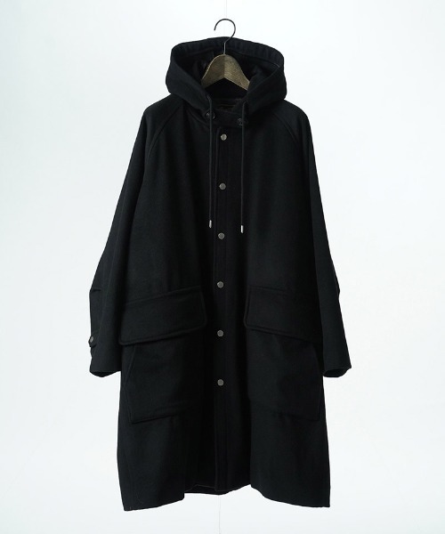 EGO TRIPPING(エゴトリッピング)の「mj11641-BURLY-COAT フードコート(616713)(その他アウター・メンズ・オリーブ/ブラック・48/46)」の18枚目の写真