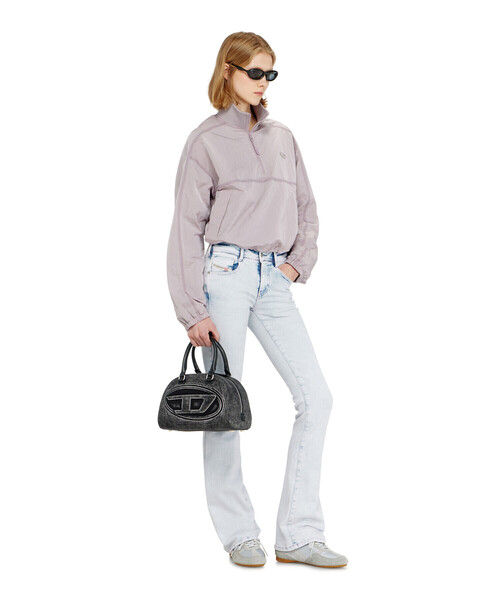 DIESEL(ディーゼル)の「ウィメンズ ジャケット G-ANOCK(ナイロンジャケット・レディース・ブラック/パープル・38/40/42/44)」の9枚目の写真