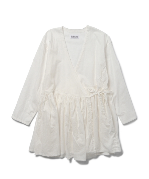 BEAMS BOY（ビームスボーイ）の「BEAMS BOY / シャンブレー カシュクール（シャツ/ブラウス・レディース・ホワイト/ベージュ/ブルー・ONE SIZE）」の15枚目の写真