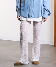 ROSE BUD | LACE FLARE PANTS(その他パンツ)