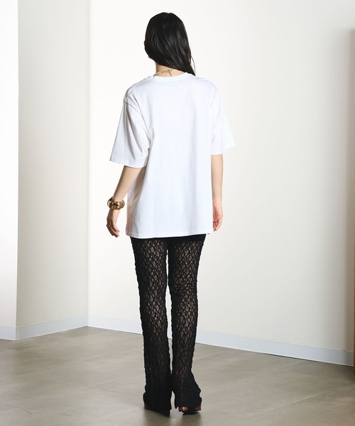 ROSE BUD（ローズバッド）の「LACE FLARE PANTS（その他パンツ・レディース・パープル/ブラック/ホワイト・ONE SIZE）」の21枚目の写真