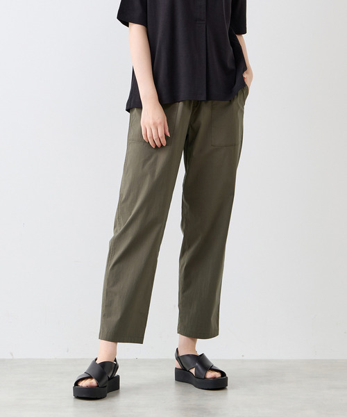 LOGEMENT DE CLAIRE（ロジュモンドクレール）の「イージーベイカーパンツ（その他パンツ・レディース・カーキ/ベージュ/スミクロ・4/3/2）」の3枚目の写真