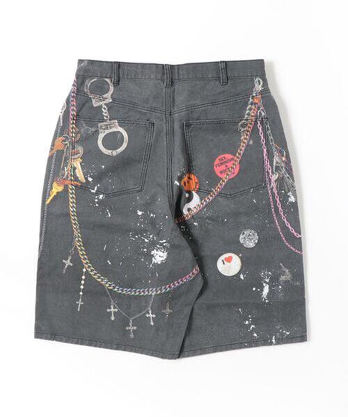 FR(13)NDS(フレンズ)の「FR(13)NDS/Trompel oeil Shorts(その他パンツ・メンズ・ブラック/ブルー・F)」の3枚目の写真