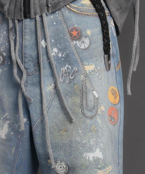 FR(13)NDS(フレンズ)の「FR(13)NDS/Trompel oeil Shorts(その他パンツ・メンズ・ブラック/ブルー・F)」の9枚目の写真