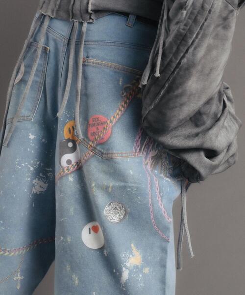 FR(13)NDS(フレンズ)の「FR(13)NDS/Trompel oeil Shorts(その他パンツ・メンズ・ブラック/ブルー・F)」の10枚目の写真