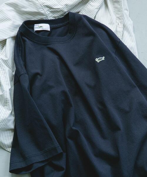URBAN RESEARCH DOORS(アーバンリサーチドアーズ)の「TheTurtleSportswear T-shirts(Tシャツ/カットソー・メンズ・ホワイト/グリーン/ネイビー・MEDIUM/LARGE)」の3枚目の写真