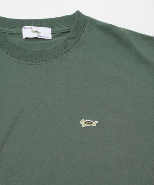 URBAN RESEARCH DOORS(アーバンリサーチドアーズ)の「TheTurtleSportswear T-shirts(Tシャツ/カットソー・メンズ・ホワイト/グリーン/ネイビー・MEDIUM/LARGE)」の9枚目の写真