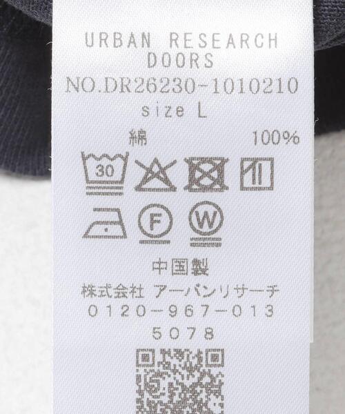 URBAN RESEARCH DOORS(アーバンリサーチドアーズ)の「TheTurtleSportswear T-shirts(Tシャツ/カットソー・メンズ・ホワイト/グリーン/ネイビー・MEDIUM/LARGE)」の5枚目の写真