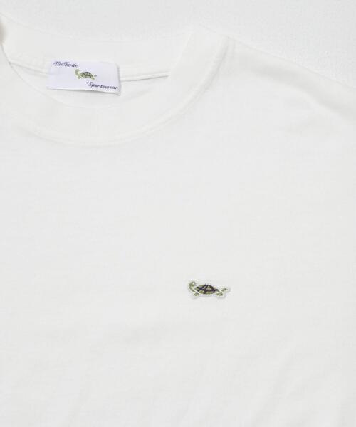 URBAN RESEARCH DOORS(アーバンリサーチドアーズ)の「TheTurtleSportswear T-shirts(Tシャツ/カットソー・メンズ・ホワイト/グリーン/ネイビー・MEDIUM/LARGE)」の14枚目の写真