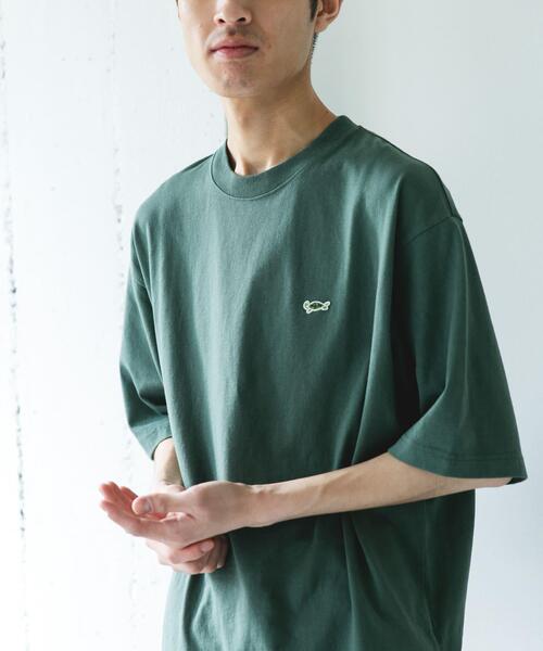 URBAN RESEARCH DOORS(アーバンリサーチドアーズ)の「TheTurtleSportswear T-shirts(Tシャツ/カットソー・メンズ・ホワイト/グリーン/ネイビー・MEDIUM/LARGE)」の17枚目の写真