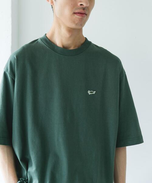 URBAN RESEARCH DOORS(アーバンリサーチドアーズ)の「TheTurtleSportswear T-shirts(Tシャツ/カットソー・メンズ・ホワイト/グリーン/ネイビー・MEDIUM/LARGE)」の18枚目の写真