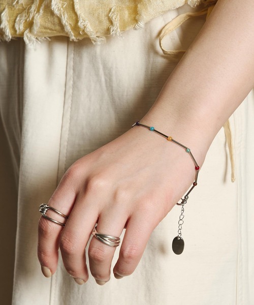 ROSE BUD（ローズバッド）の「COLORFUL BRACELET（ブレスレット・レディース・マルチ・ONE SIZE）」の6枚目の写真