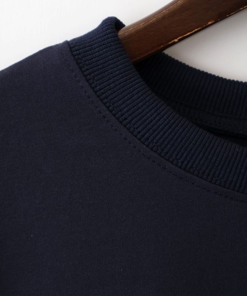 SpRay(スプレイ)の「すそ刺繍ロゴショートスリーブ(Tシャツ/カットソー・レディース・ホワイト/チャコールグレー/ネイビー/ブラック/グレー・FREE)」の6枚目の写真