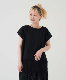 HEART MARKET | 汗染み防止 裾レースT(Tシャツ/カットソー)