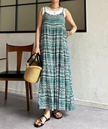 エキゾチックキャミワンピース