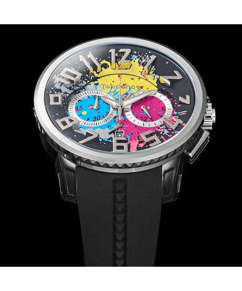 Tendence(テンデンス)の「TENDENCE/テンデンス GULLIVER Splash 腕時計 TDC-TY046035 メンズ(アナログ腕時計・メンズ・ブラック・FREE)」の3枚目の写真