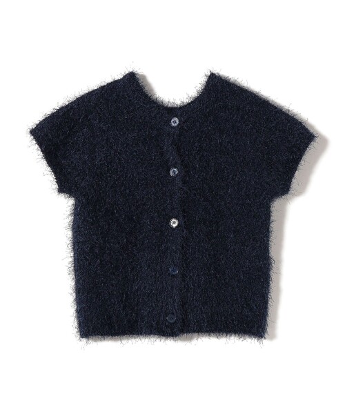 SHIPS Colors(シップス カラーズ)の「SHIPS Colors:〈手洗い可能〉フェザー クルーネック 2WAY ニット◇(ニット/セーター・レディース・ベージュ/ネイビー/ブラウン・ONE SIZE)」の5枚目の写真