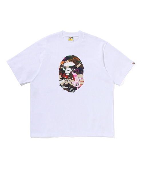 HYBRID CAMO APE HEAD RELAXED FIT TEE（Tシャツ/カットソー）｜A