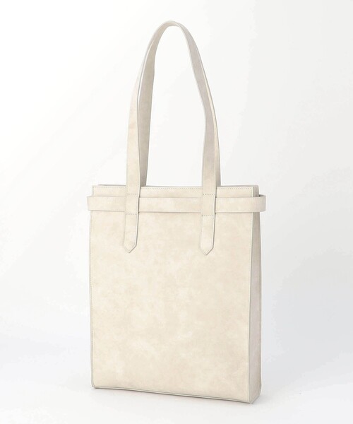 NICOLE CLUB FOR MEN（ニコルクラブフォーメン）の「ベルテッドトートバッグ（トートバッグ・メンズ・シルバーグレー/ブラック×グレー/ブラック・FREE）」の21枚目の写真