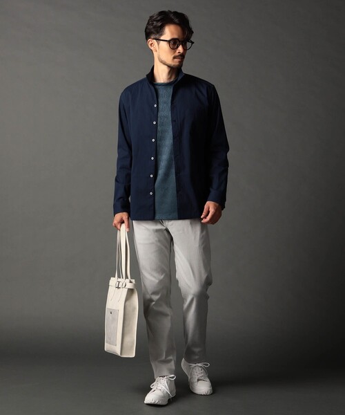NICOLE CLUB FOR MEN（ニコルクラブフォーメン）の「ベルテッドトートバッグ（トートバッグ・メンズ・シルバーグレー/ブラック×グレー/ブラック・FREE）」の13枚目の写真