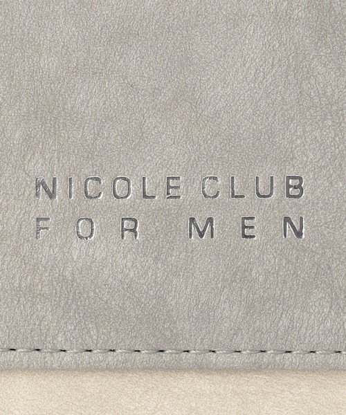 NICOLE CLUB FOR MEN(ニコルクラブフォーメン)の「ベルテッドトートバッグ(トートバッグ・メンズ・シルバーグレー/ブラック×グレー/ブラック・FREE)」の9枚目の写真