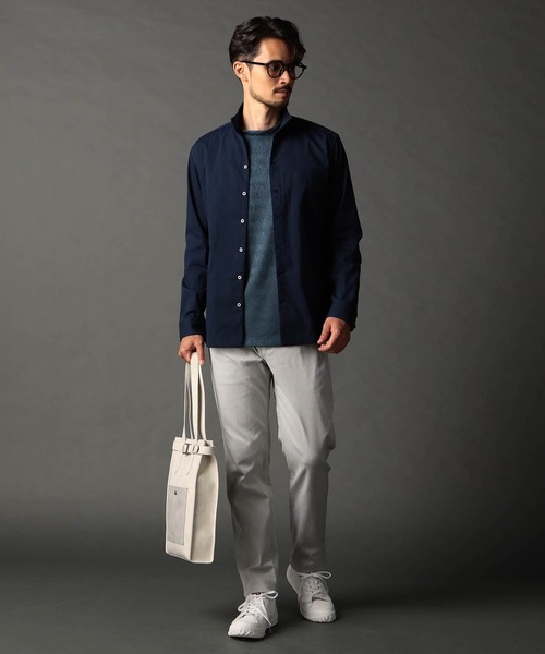 NICOLE CLUB FOR MEN(ニコルクラブフォーメン)の「ベルテッドトートバッグ(トートバッグ・メンズ・シルバーグレー/ブラック×グレー/ブラック・FREE)」の4枚目の写真