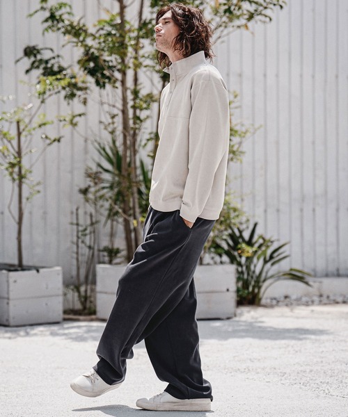 CAMBIO(カンビオ)の「mp15215-Mole Herringbone Jacquard Tapered Pants ヘリンボーンジャガードテーパードパンツ(GM-A6202W-007)(その他パンツ・メンズ・ブラック/チャコール/ベージュ・S/M/L)」の21枚目の写真