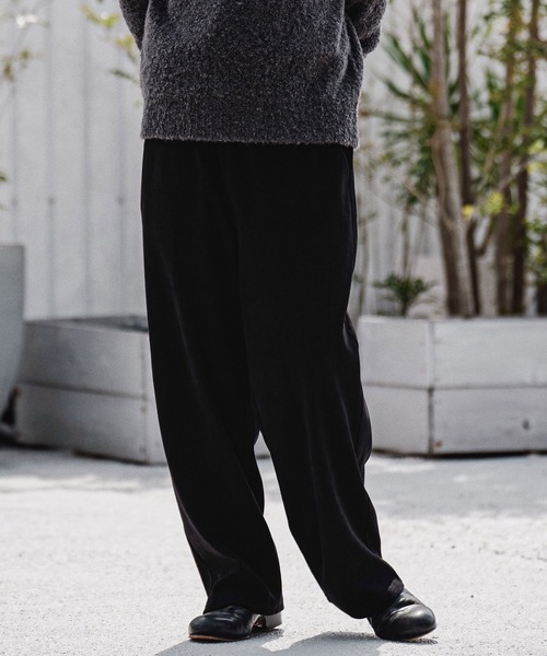 CAMBIO(カンビオ)の「mp15215-Mole Herringbone Jacquard Tapered Pants ヘリンボーンジャガードテーパードパンツ(GM-A6202W-007)(その他パンツ・メンズ・ブラック/チャコール/ベージュ・S/M/L)」の22枚目の写真