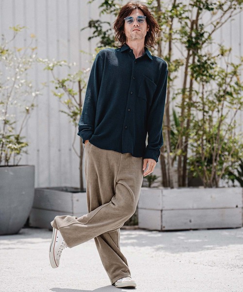 CAMBIO(カンビオ)の「mp15215-Mole Herringbone Jacquard Tapered Pants ヘリンボーンジャガードテーパードパンツ(GM-A6202W-007)(その他パンツ・メンズ・ブラック/チャコール/ベージュ・S/M/L)」の5枚目の写真