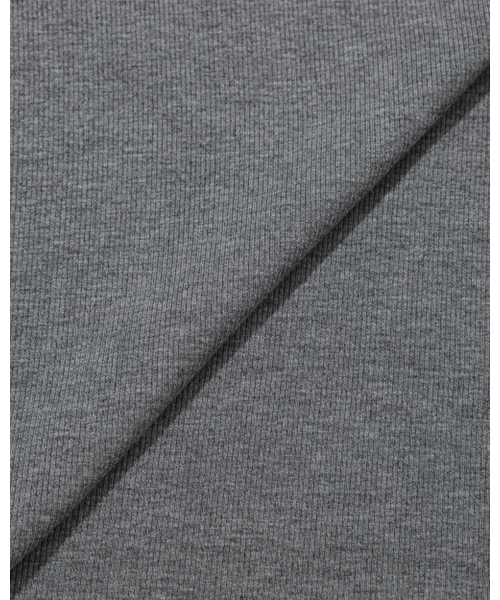 MOAA(モア)の「リブスリムハーフスリーブ(Tシャツ/カットソー・レディース・グレー/スカイブルー/ブラウン/ワイン/ブラック/ホワイト・SMALL/MEDIUM)」の18枚目の写真