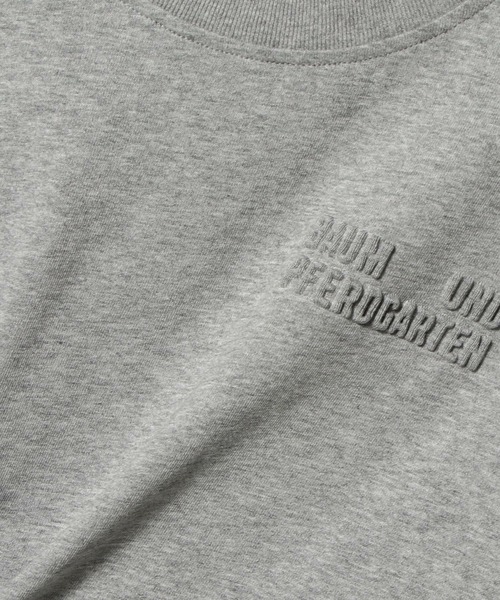 BAUM UND PFERDGARTEN(バウムウンドヘルガーデン)の「BAUM UND PFERDGARTEN / ジアナTシャツ(Tシャツ/カットソー・レディース・ライトグレー/ホワイト・SMALL)」の3枚目の写真