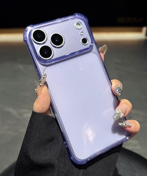 Fun & Daily(ファンアンドデイリー)の「Clear Color iPhone 16 17 Pro ProMax Case / アイフォンカラーケース(スマホケース/カバー・レディース・グリーン/ブラック/クリア/イエロー/オレンジ/パープル・iPhone 17 Pro/iPhone 17/iPhone 16/iPhone 17 Pro Max/iPhone 16 Pro)」の20枚目の写真