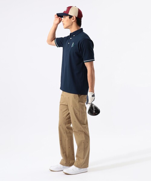 BEAMS GOLF(ビームスゴルフ)の「ORANGE LABEL / B-Teeロゴ刺繍 ストレッチ パンツ(その他パンツ・メンズ・ベージュ/ネイビー・SMALL/LARGE/X-LARGE)」の20枚目の写真